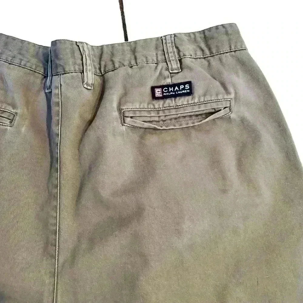 Chaps Ralph Lauren Men's Chino Shorts Sz 40 Brown